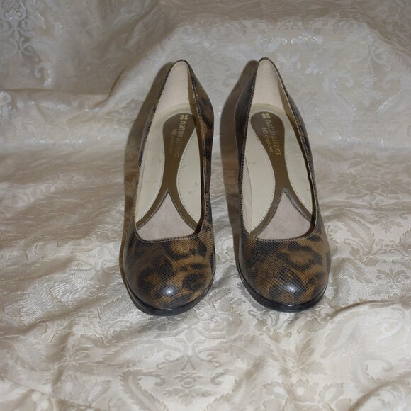 NATURALIZER N5 Comfort Heels Leopard Print Size 7.5 - Picture 6 of 8
